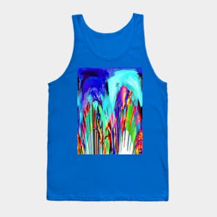 Abstract Waves Tank Top